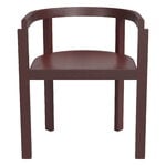 Fritz Hansen After chair MA100, burgundy ash, product image