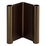 Muuto Pair, ljusstake, 18 cm, brun, produktbild