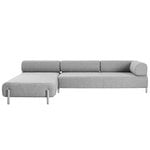 Hem Palo corner sofa, left, grey