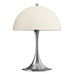 Louis Poulsen Panthella 250 Portable table lamp, opal beige - chrome, product image