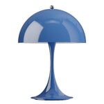 Louis Poulsen Lampe de table portable Panthella 250, bleu indigo opaque, image produit