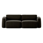 Massproductions Divano Patch 2,5 posti, Romo Linara 90 espresso, immagine prodotto