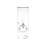 Paustian Wolfard oil lamp, medium, clear glass