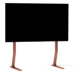 Pedestal Bendy Tall tv-bänk, dusty rose