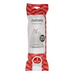 Brabantia PerfectFit bin liners, 120 pcs, white, product image