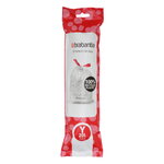 Brabantia PerfectFit bin liners, 120 pcs, white, product image
