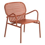 Petite Friture Week-end lounge chair, terracotta