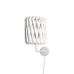 Pilke Lights Pilke Signature 18 varrellinen seinävalaisin, valkoinen, tuotekuva