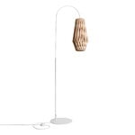 Pilke Lights Pilke Signature 20/42 floor lamp, white - birch, product image