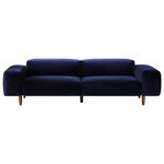 Basta Ponte sohva, sininen sametti