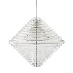 Tom Dixon Press Cone LED pendant, 2700K, clear, product image