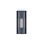 Sammode Lampada da parete Quadratube W1, S, 300, nero