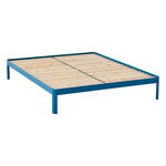 ReFramed Bed frame with slats, dark blue, product image