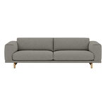 Muuto Sofá Rest, 3 plazas, roble - Hallingdal 123, imagen del producto