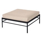 Fermob Rivage ottoman, liquorice - twine, product image