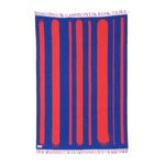 Raawii Brush blanket, blue - red