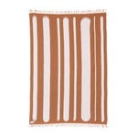 Raawii Couverture Brush, brun clair - lait