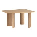 Muuto Table Re-norm, 130 x 120 cm, chêne laqué, image produit
