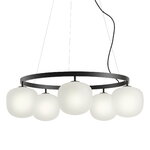 Muuto Rime Chandelier, black, product image