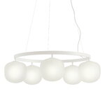 Muuto Rime Chandelier, blanco, imagen del producto