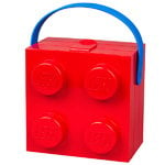 Room Copenhagen Lego Box eväsrasia kahvalla, punainen
