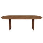 Sibast No 7 dining table, oval, 200 x 95 x 74 cm, smoked oak, product image