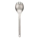 Snow Peak Titanium spork, view 1
