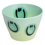 Frizbee Ceramics Super cup L, 275 ml, light green pomme gradient smile, product image