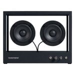 Transparent Small Transparent Speaker, black, product image