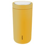 Stelton To Go Click Thermobecher, 0,4 l, zartes Mohngelb