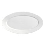 Serax Silhouette oval plate, M, 18,5 cm, white, product image