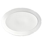 Serax Silhouette oval plate, L, 30 cm, white, product image