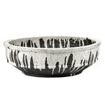 Serax Dune 02 planter bowl, L, off-white - dark brown, product image