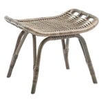 Sika-Design Monet footstool, taupe rattan