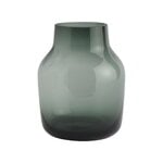 Muuto Silent Vase, 15 cm, dunkelgrün, produktbild