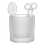 Iittala Lumilinna taide-esine, 90 mm, matta kirkas, näkymä 1