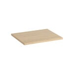 Muuto Stacked top plate for shelf module, 43,5 x 35 cm, oak, product image