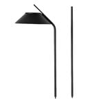 Stelton Vinkel LED Solar lamp, black, view 1