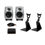 Genelec G Two TV bundle, RAW aluminium, product image