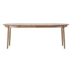 Stolab Carl table, round, 115 cm + 2 x 50 cm extensions, oiled oak, product image