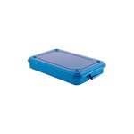 Toyo Steel T-152 Trunk Shape toolbox, low, blue, product image