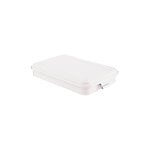 Toyo Steel T-152 Trunk Shape toolbox, low, white, product image