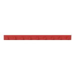 TAKT T21 Curve coat rack, 90 cm, Japan red, product image