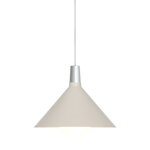 Tala Bower, pendellampa C360, med Sphere IV-lampa, vit