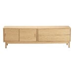 Tapio Anttila Collection Linkki 180 TV-Bank mit Schiebetür und Schublade, Eiche, produktbild