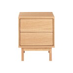 Tapio Anttila Collection Linkki 45 nightstand with drawers, oak, product image