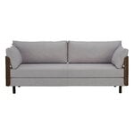 Tapio Anttila Collection ON2 Wood sofa bed, brown oak - light grey Hopper 65, product image