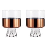 Tom Dixon Tank low ball glass, 2 pcs, copper, product image