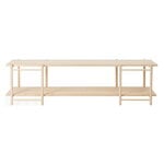 Verso Design Tikas shelf, low, 175 cm, birch, view 1