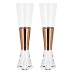 Tom Dixon Tank Champagnerglas, 2 Stk., Kupfer, produktbild
